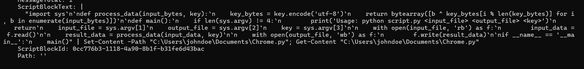 suspicious-command